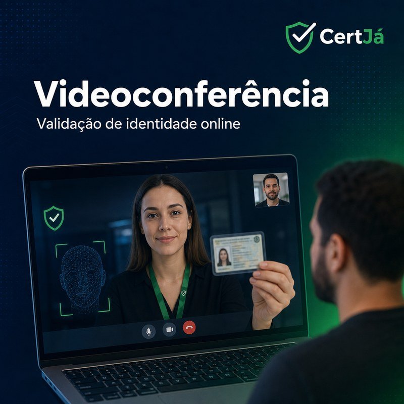 Videoconferência: validação de identidade online